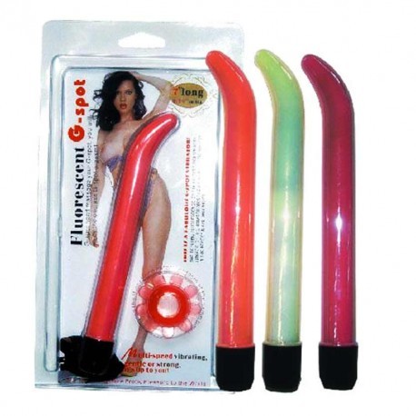 Fluorescent G spot long Stick Vibrator