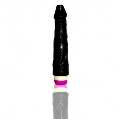 Super Natural Black Silicone Realistic Dildo Vibrator